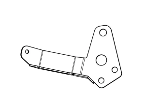 Muffler Bracket Silver 