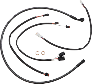 Black Pearl Designer Handlebar Installation Kit Black, 5, nordicamoto.ro