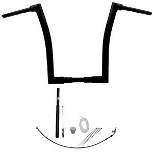 1-1/2(r) Ez Install Flat Top Handlebar Kit Black, 1, nordicamoto.ro