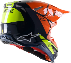 Supertech M8 Factory Helmet Blue, Orange, Yellow XL, 2, nordicamoto.ro