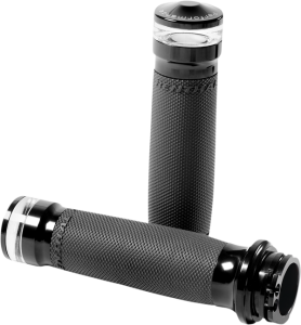 Vision Series Contour Led Turn Signal Grips Black