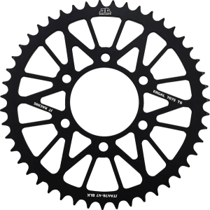 JT SPROCKETS Racelite Aluminum Rear Sprocket Black 