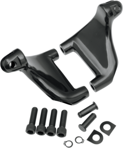 Passenger Footpeg Mount Kit Black, 1, nordicamoto.ro