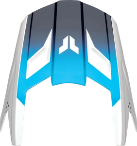 THOR Youth Fleet Helmet Visor Kit Blue, White 