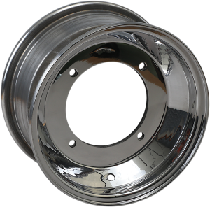 Standard-lip Spun Aluminum Wheel Silver 9 x 9, 1, nordicamoto.ro