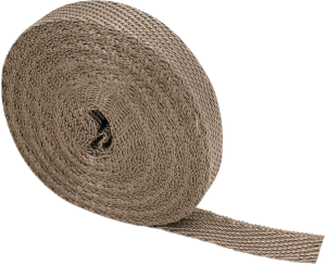Matrix Heat Shield Exhaust Wrap Brown, Gold