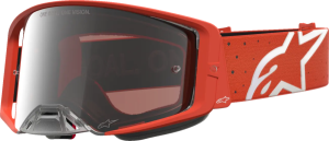 Ochelari Alpinestars Supertech Vesta Portocaliu/Argintiu/Lentila Colorata, nordicamoto.ro