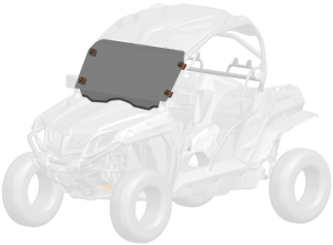 SET PARBRIZ FAȚĂ + SPATE UTV CFMOTO ZFORCE 550 EX / 800, 5, nordicamoto.ro