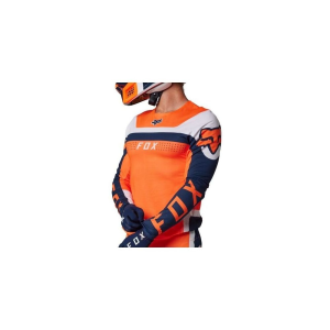 Tricou Fox Racing Flexair Efekt Flo Orange