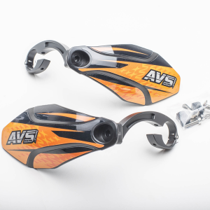 Handguards Kit With Aluminium Supports Black