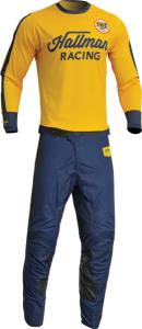 Tricou Thor Hallman Differ Roosted Navy/Yellow M, 4, nordicamoto.ro