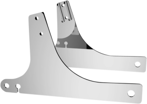 Sissy Bar Side Plates Silver, 3, nordicamoto.ro