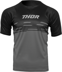 Tricou MTB Thor Assist Shiver Black/Gray