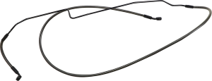 Braided Front Brake Line Black, Black Pearl Oversize [+152 mm (6'')], 5, nordicamoto.ro