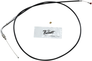 Black Vinyl Throttle/idle Cable Black Standard, 1, nordicamoto.ro