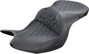 Roadsofa Lattice Stitch Heated Seat Black, 1, nordicamoto.ro
