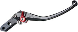 Brake Lever Evo Black/red Anodized, Black, 2, nordicamoto.ro