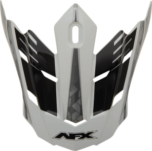 Fx-17 Factor Visor Peak Pearl White/silver Silver, White