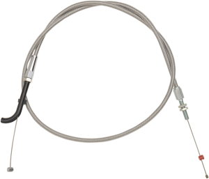 Stainless Steel Throttle/idle Cable For Victory Silver