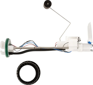 Fuel Pump Module White, Silver 