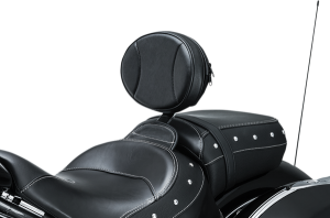 Plug-n-go Driver's Backrest Black, Chrome