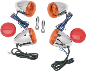 Deuce-style Turn Signal Kit Chrome, 1, nordicamoto.ro