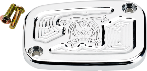 Front Brake Master Cylinder Cover Silver