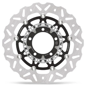 Nitro Series Brake Disc Black, Silver