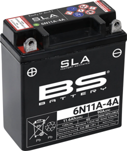 Sla Factory-activated Agm Maintenance-free Batteries Black