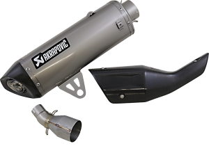 Titanium Slip-on Line Scooter Muffler 