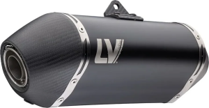 Tobă de eșapament LeoVince LV-14 Black Edition Slip-On pentru Moto Morini X-Cape 700, nordicamoto.ro