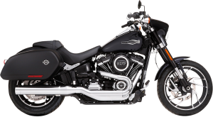 Muffler Slip-on 4(r) For Softail Sport Glide Chrome
