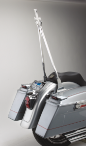 Daggertude Styled Sissy Bar Sticks Black