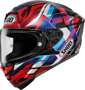 Casca integrala SHOEI X-SPR PRO VALION TC-10 Albastru/Rosu/Alb