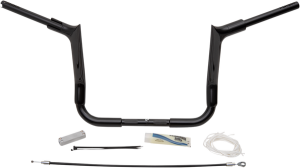 1-1/2(r) Ez Install Pointed Top Handlebar Kit Black, 1, nordicamoto.ro