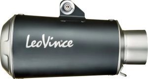 Tobă de eșapament LeoVince LV-10 Black Edition Slip-On pentru Suzuki GSX-S1000GT, 2, nordicamoto.ro