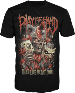 Play The Hand T-shirt Black