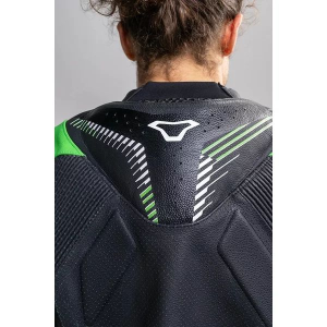 Combinezon de piele 2 piese MACNA ARMADYL 54 Alb/Rosu/Albastru, 5, nordicamoto.ro
