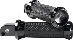 Overdrive Foot Pegs Black