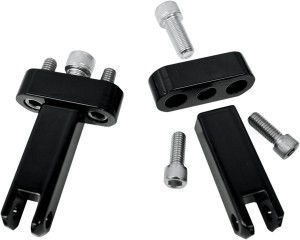Passenger Footpeg Mount Kits Black