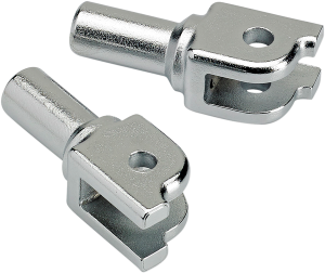 Footpeg Mounts Silver