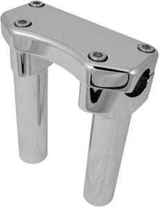 Handlebar Riser & Top Clamp Kit Silver, 1, nordicamoto.ro