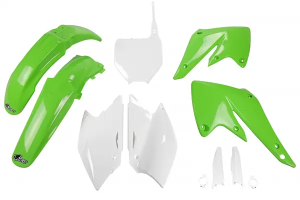 Full Body Replacement Plastic Kit Green, White