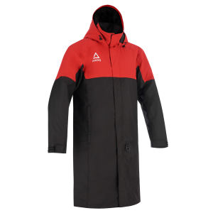 AMOQ Apex Racing Pit Coat Black/Red S/M