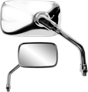 Mini Rectangular Mirror Silver