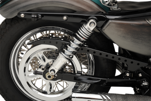 Premium Ride-height Adjustable Shocks Black, Chrome, Anodized, 1, nordicamoto.ro