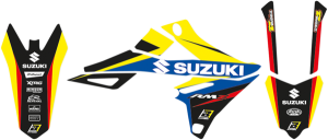 Dream 4 Graphics Kit Black, Blue, Yellow, 3, nordicamoto.ro
