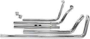 Speedster Long Exhaust System Chrome, 1, nordicamoto.ro