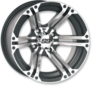 Ss212 Alloy Wheel Silver, Black