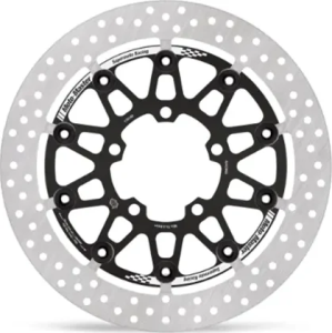 Halo Series T-floater Brake Rotor Black, Silver 